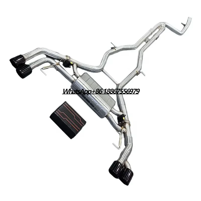 High Quality Catback Exhaust for X3 X4 G01 G02 M40i B58 3.0t Valvetronic Muffler Ss304 Exhaust Catback 
High Quality Catback Exhaust for X3 X4 G01 G02 M40i B58 3.0t Valvetronic Muffler Ss304 Exhaust Catback