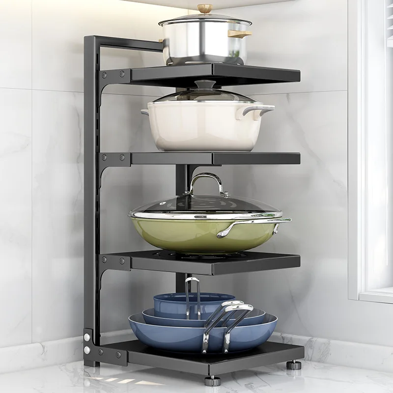 1pc Multi-Layer Pot Storage Rack Adjustable Under Sink Pan Holders Kitchen Accessories Organizer Shelves Household Cabinet Racks
1pc Multi-Layer Pot Storage Rack Adjustable Under Sink Pan Holders Kitchen Accessories Organizer Shelves Household Cabinet Racks