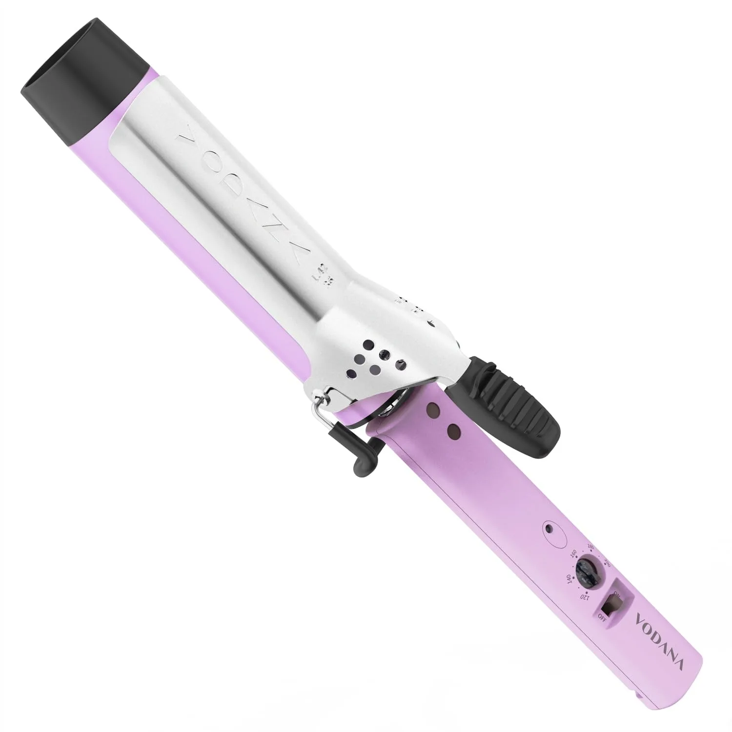 Ceramic Curling Iron, Long-Lasting Natural Curls, Instant Heat Hair Curler with 5 Temp Settings, 1.6 Inch, Lavender
Ceramic Curling Iron, Long-Lasting Natural Curls, Instant Heat Hair Curler with 5 Temp Settings, 1.6 Inch, Lavender