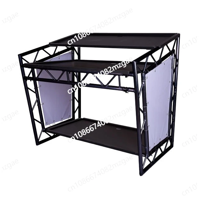 LED Aluminum Folding Mobile DJ Booth Booth Trussing Stand for Night Club
LED Aluminum Folding Mobile DJ Booth Booth Trussing Stand for Night Club