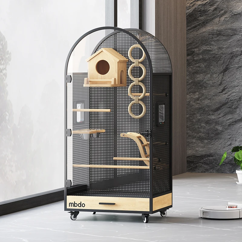 Luxury large ecological bird cage parrot large cage villa oversized bird nest splash-proof and fly-proof can DY bird mansion
Luxury large ecological bird cage parrot large cage villa oversized bird nest splash-proof and fly-proof can DY bird mansion