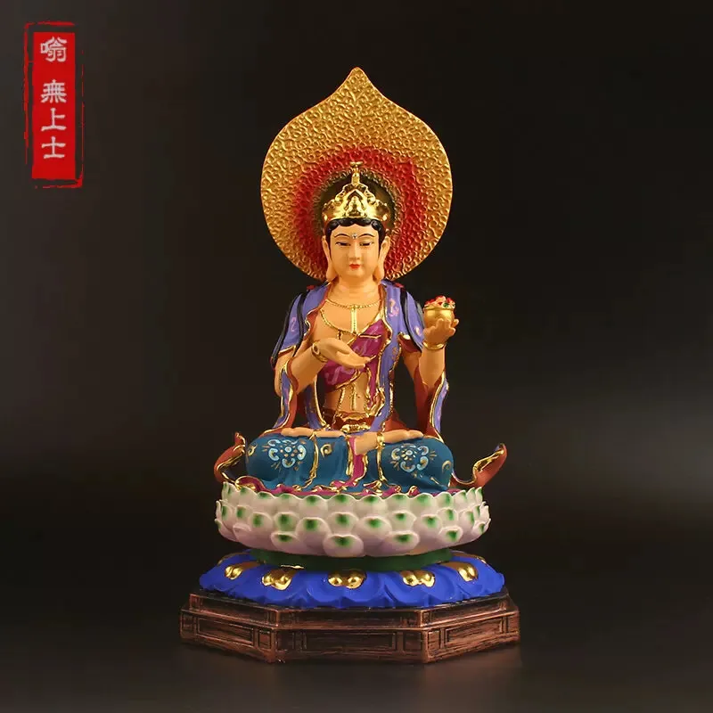 Prthivi Buddha Indian Goddess Statue blessed coloured glaze/resin Gilt plated
Prthivi Buddha Indian Goddess Statue blessed coloured glaze/resin Gilt plated