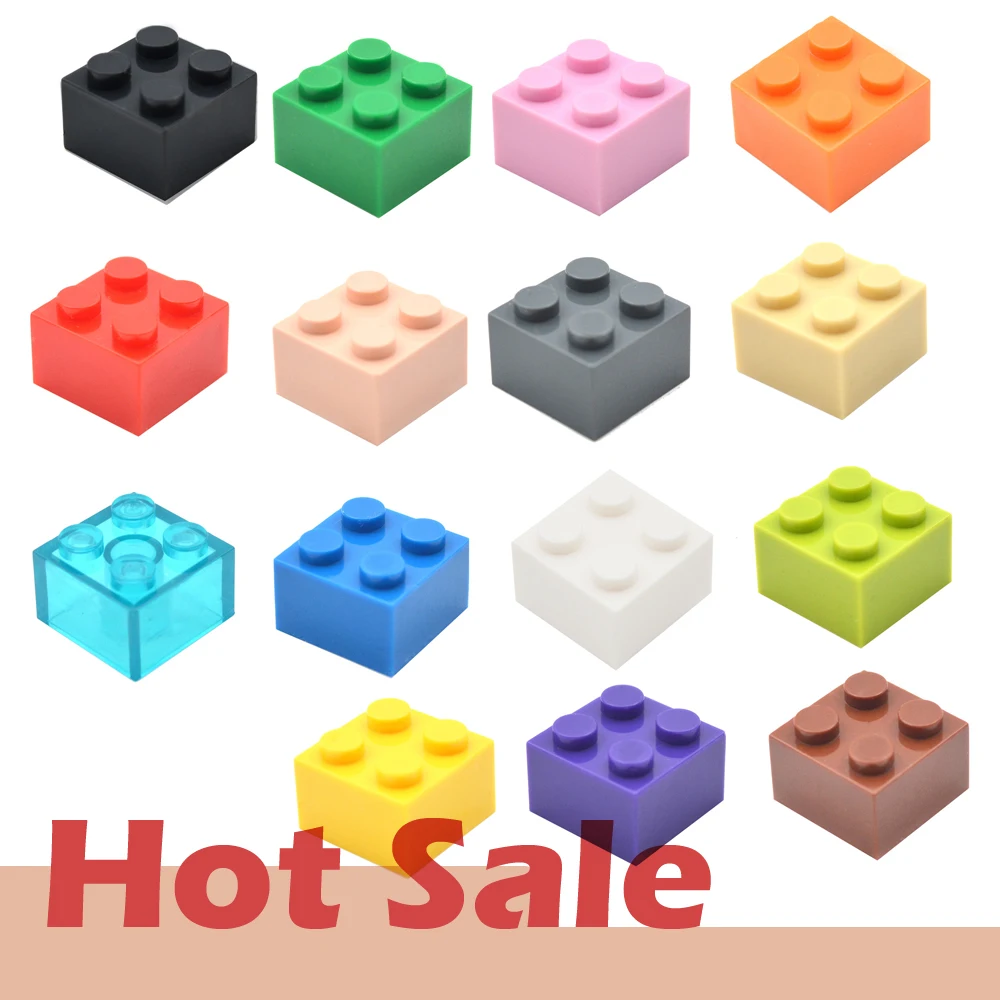 30PCS DIY Building Blocks Thick Figures Bricks 2x2 Dots Educational Creative Size Compatible With Plastic Toys for Children Gift
30PCS DIY Building Blocks Thick Figures Bricks 2x2 Dots Educational Creative Size Compatible With Plastic Toys for Children Gift