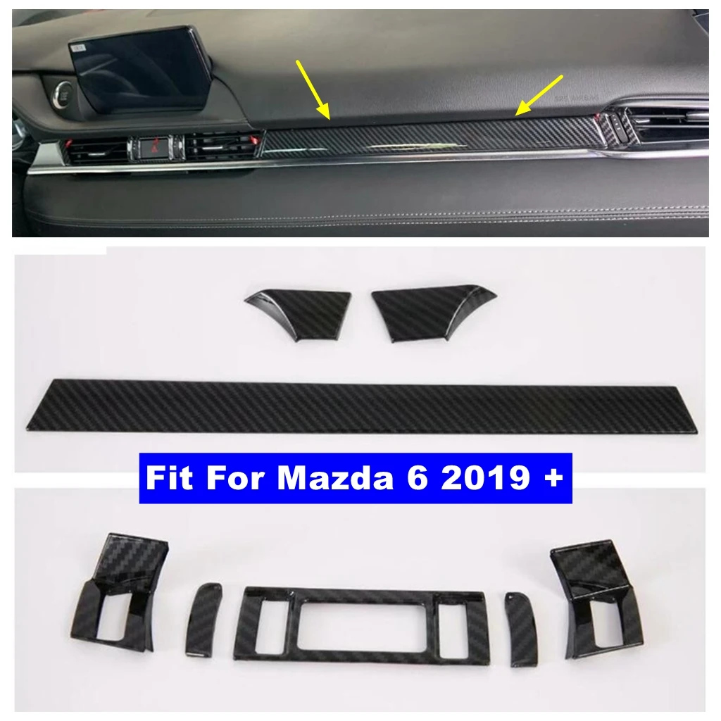 Central Control Dashboard Instrument Panel Air AC Outlet Vent Cover Trim For Mazda 6 2019 - 2024 Carbon Fiber Look Accessories
Central Control Dashboard Instrument Panel Air AC Outlet Vent Cover Trim For Mazda 6 2019 - 2024 Carbon Fiber Look Accessories