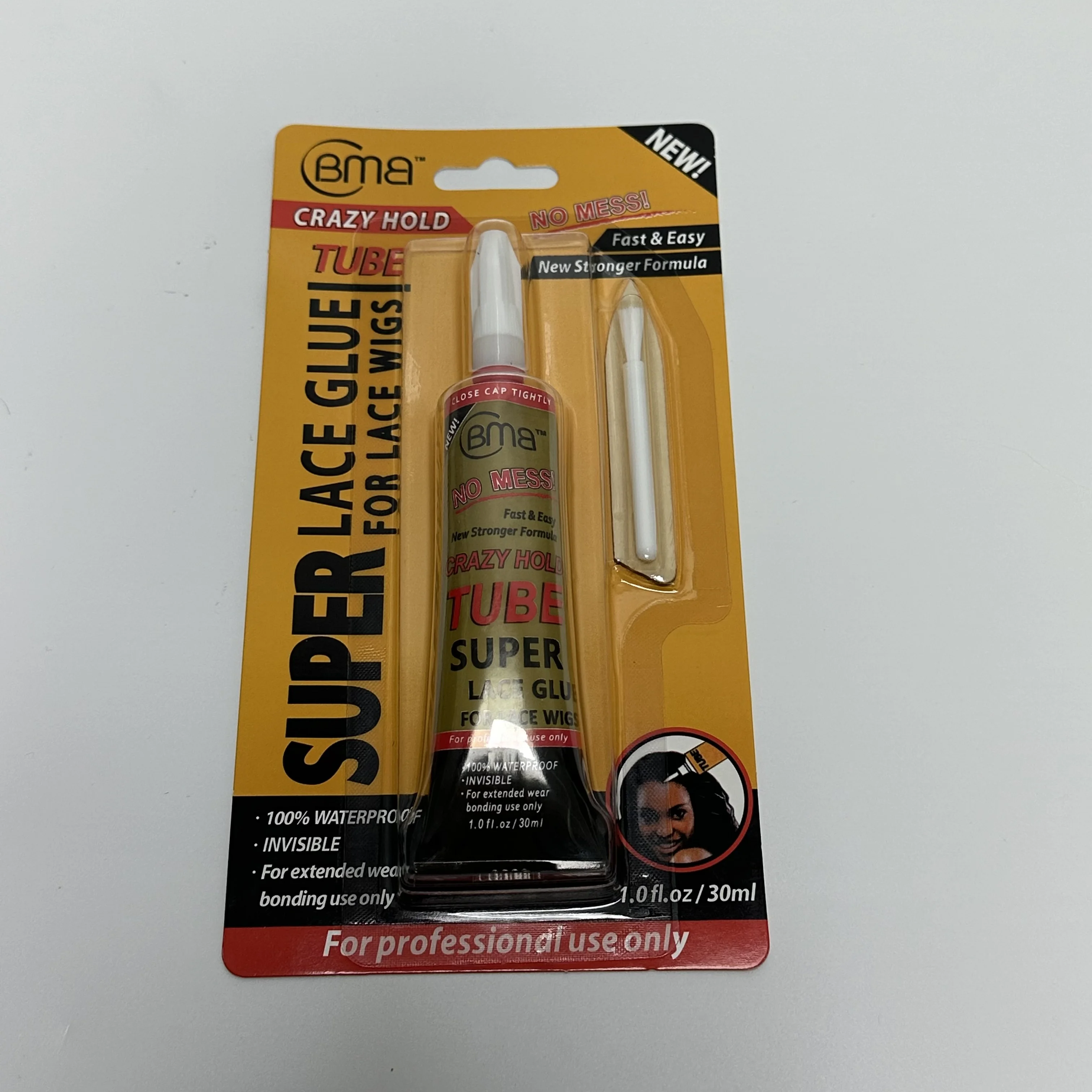 BMB Crazy Hold TUBE Супер кружевной клей для кружевных париков Водонепроницаемый невидимый клей для склеивания Сменный клей Сильная фиксация Клей для волос
BMB Crazy Hold TUBE Супер кружевной клей для кружевных париков Водонепроницаемый невидимый клей для склеивания Сменный клей Сильная фиксация Клей для волос