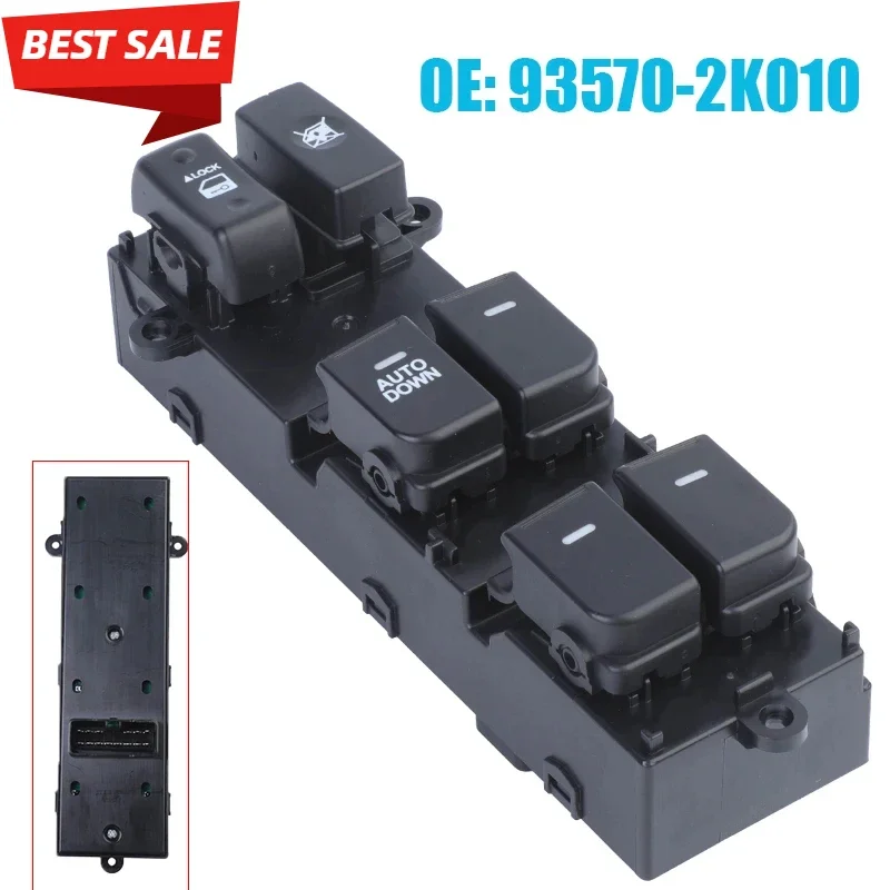 93570-2K010 935702K010 14 Pins Front Left Power Electric Master Window Switch For 2010- 2013 Kia Soul
93570-2K010 935702K010 14 Pins Front Left Power Electric Master Window Switch For 2010- 2013 Kia Soul
