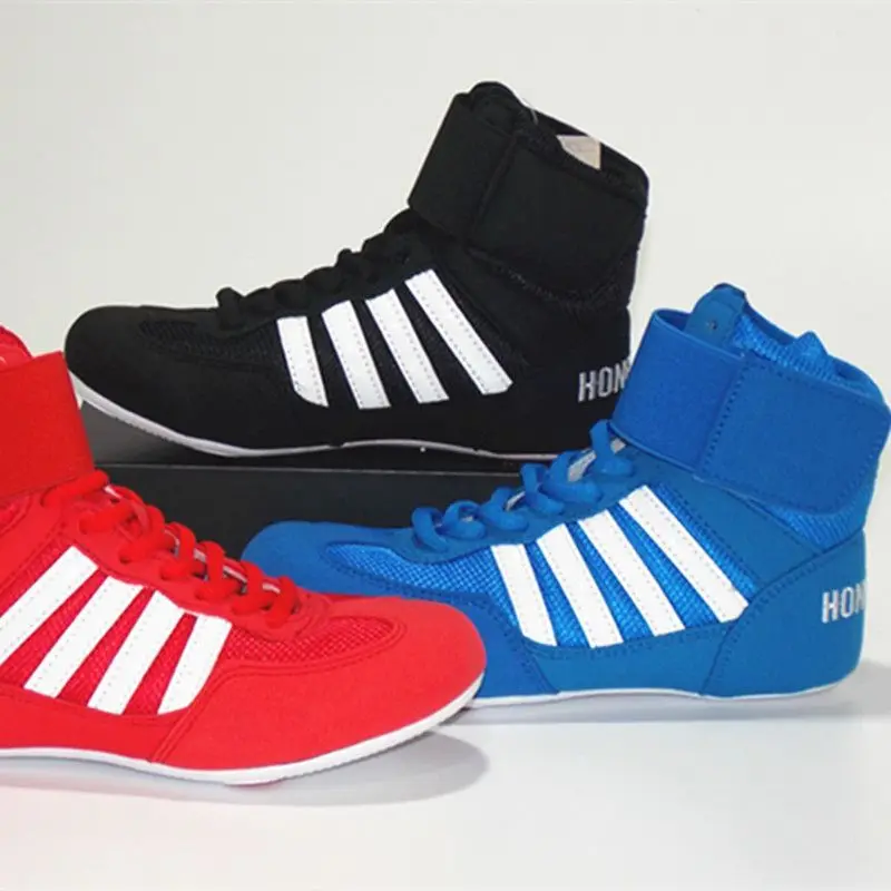 Men's Professional Wrestling Shoes Training Gear Women's Outdoor Breathable Wrestling Boots Original Boxing Shoes Anti-slip Snea
Men's Professional Wrestling Shoes Training Gear Women's Outdoor Breathable Wrestling Boots Original Boxing Shoes Anti-slip Snea
