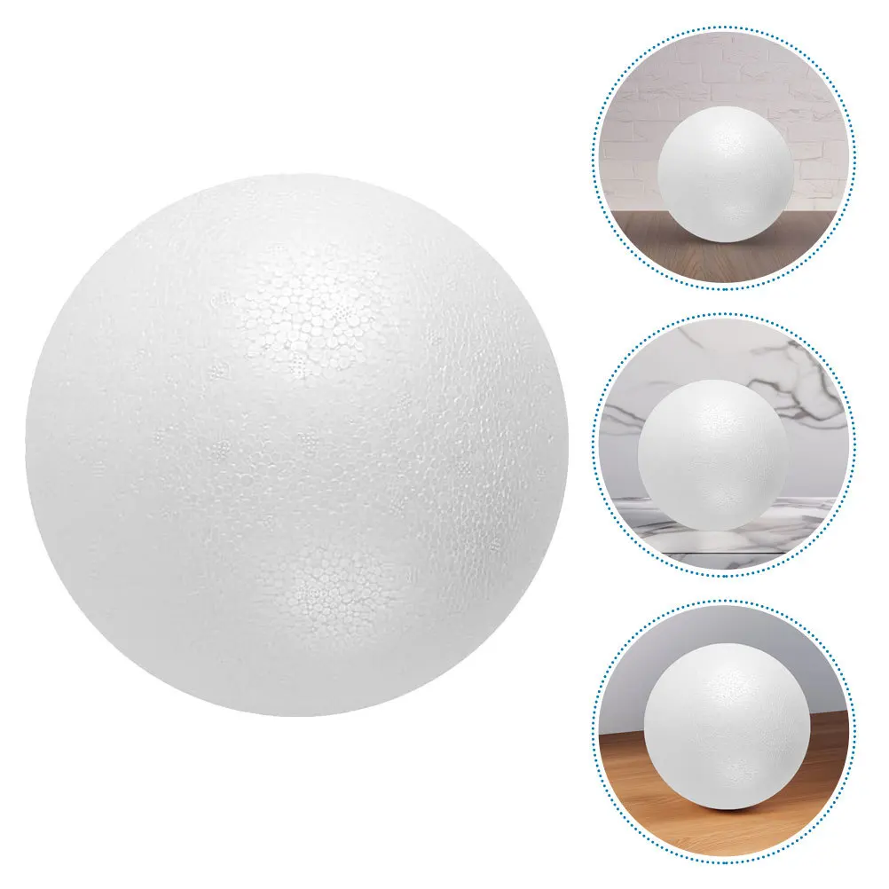 White 25Cm Foam Balls for Arts and Crafts Smooth Lightweight Spheres Ideal Christmas Easter Decorations Classroom Activities
White 25Cm Foam Balls for Arts and Crafts Smooth Lightweight Spheres Ideal Christmas Easter Decorations Classroom Activities