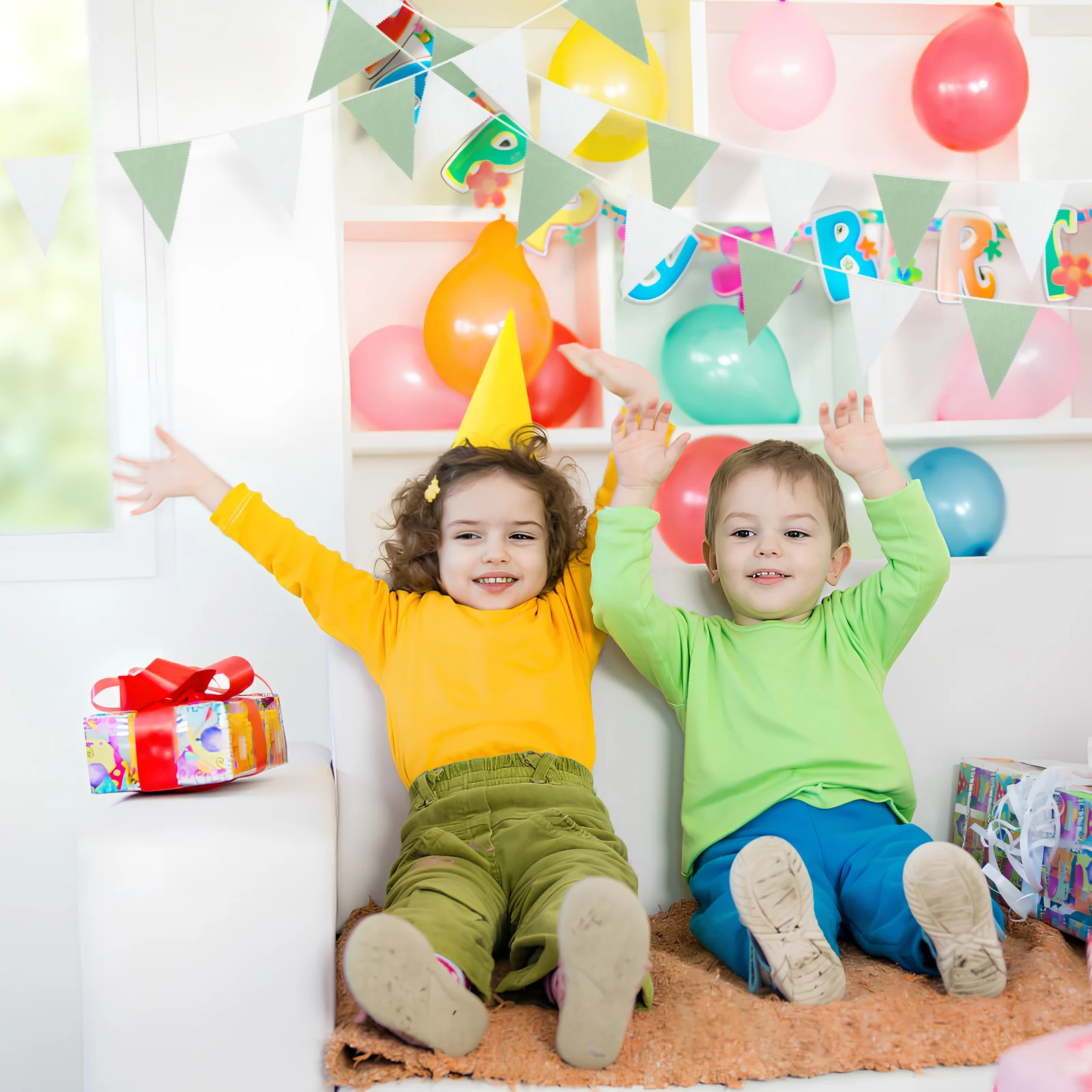 42 pcs Birthday Flags Cotton Triangle Party Banner Decorations Baby Shower Classroom Holiday Pennant Bunting Hanging Garlands
42 pcs Birthday Flags Cotton Triangle Party Banner Decorations Baby Shower Classroom Holiday Pennant Bunting Hanging Garlands