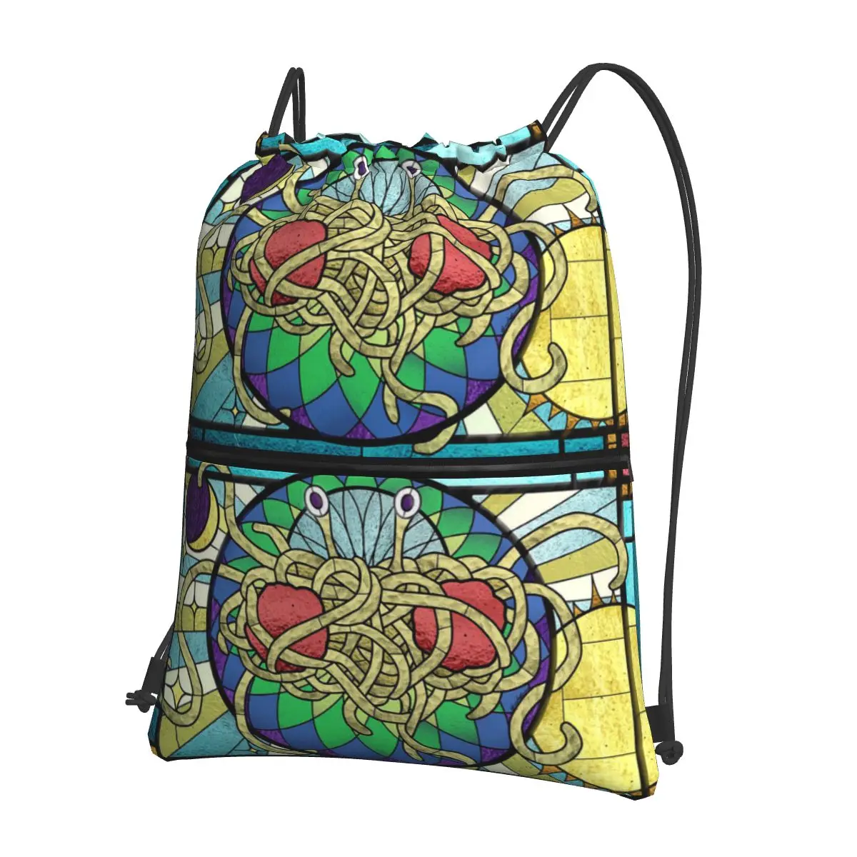 The Flying Spaghetti Monster Flying Spaghetti Monsterism FSM Backpacks Portable Drawstring Bundle Pocket Sports Bag Book Bags
The Flying Spaghetti Monster Flying Spaghetti Monsterism FSM Backpacks Portable Drawstring Bundle Pocket Sports Bag Book Bags