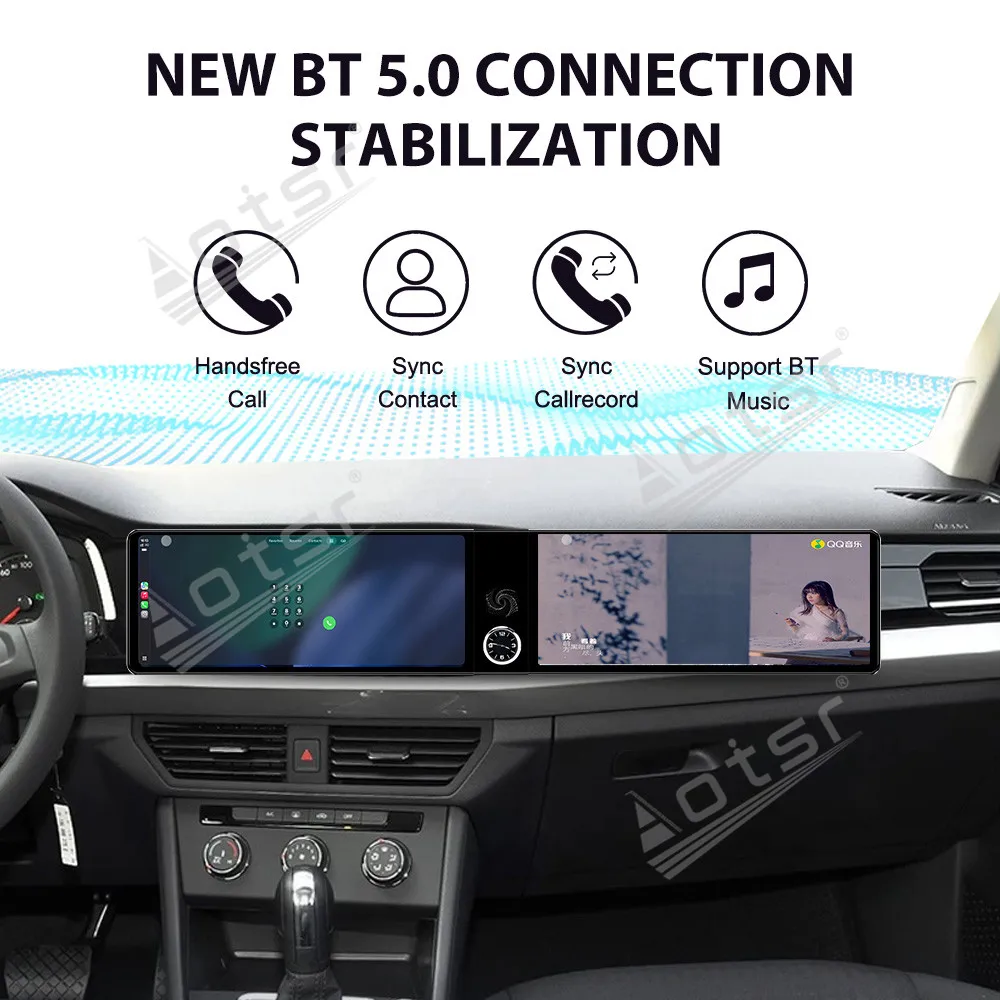 Dual 12.3 Inch In-Dash TouchScreen Car Radio GPS Navigation Stereo For Volkswagen Bora 2019-2022 Multimedia CarPlay Android Auto
Dual 12.3 Inch In-Dash TouchScreen Car Radio GPS Navigation Stereo For Volkswagen Bora 2019-2022 Multimedia CarPlay Android Auto