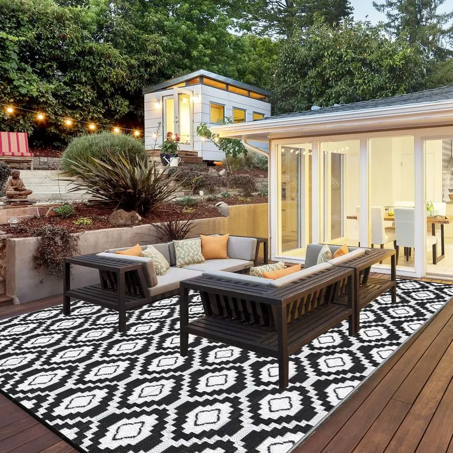 Уличный коврик 9x12 для патио, кемпинга, автодома, водонепроницаемый двусторонний коврик, пластиковый соломенный коврик для использования в помещении и на улице, для патио, веранды, D
Уличный коврик 9x12 для патио, кемпинга, автодома, водонепроницаемый двусторонний коврик, пластиковый соломенный коврик для использования в помещении и на улице, для патио, веранды, D