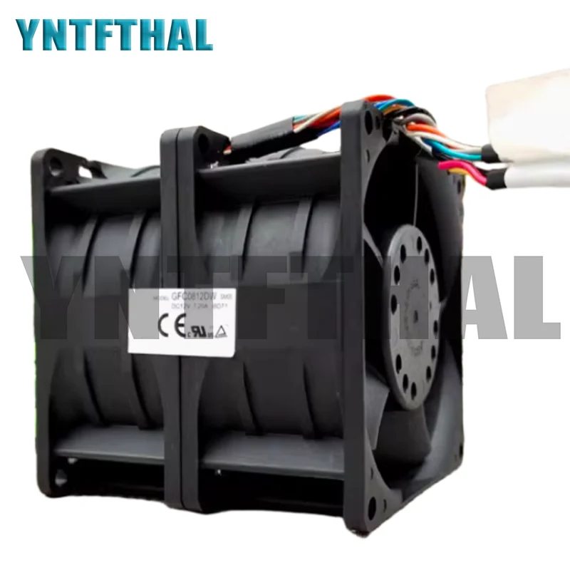 Новый охлаждающий вентилятор GFC0812DW 8080, 12 В постоянного тока, 7,2 А
Новый охлаждающий вентилятор GFC0812DW 8080, 12 В постоянного тока, 7,2 А