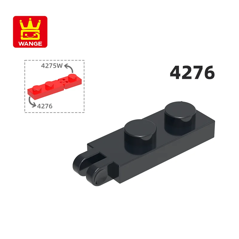 Wange 4276 100g/232 pcs 1X2 Hinge Plate Building Blocks MOC Classic Accessories Compatible with Brick Children Toys Gift Box
Wange 4276 100g/232 pcs 1X2 Hinge Plate Building Blocks MOC Classic Accessories Compatible with Brick Children Toys Gift Box
