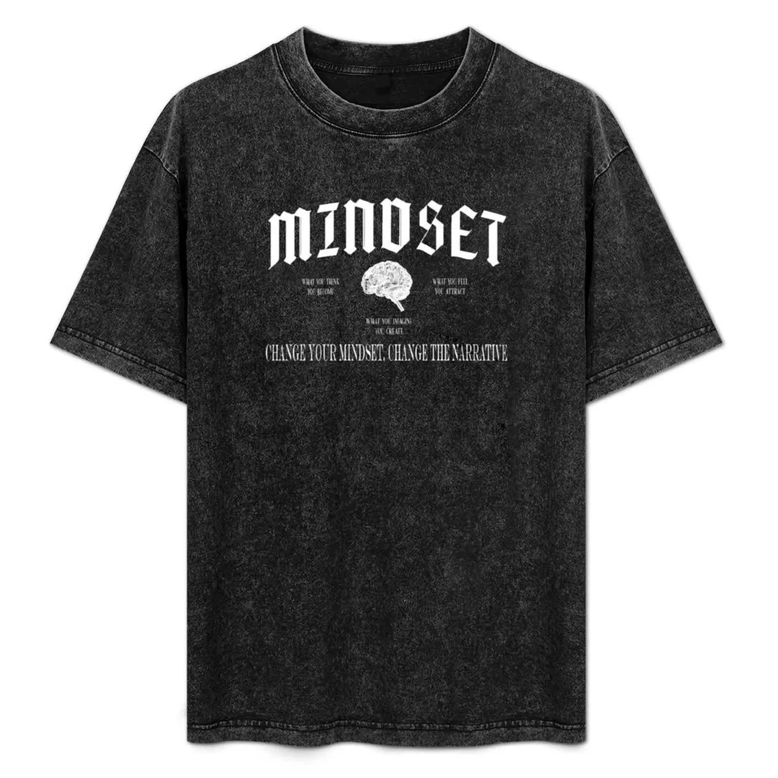 Mindset T-Shirt Daily Casual Short Sleeve Tee Shirt
Mindset T-Shirt Daily Casual Short Sleeve Tee Shirt