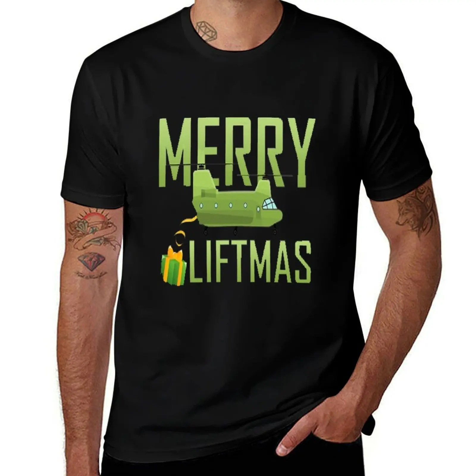 Merry Liftmas Chinook Helicopter T-Shirt Lightweight Gym Training T-Shirt
Merry Liftmas Chinook Helicopter T-Shirt Lightweight Gym Training T-Shirt
