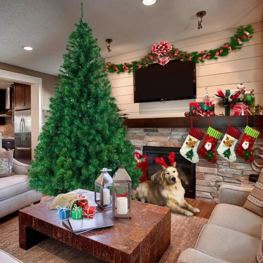 The Green 5.5ft 850 Branches Are Made of High-quality PVC Materials As Well As with Fine Craftsmanship for Christmas Trees
The Green 5.5ft 850 Branches Are Made of High-quality PVC Materials As Well As with Fine Craftsmanship for Christmas Trees
