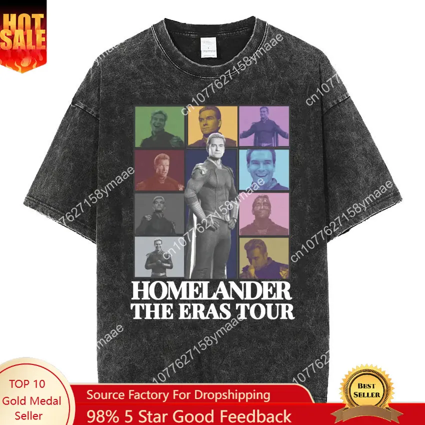 Limited Homelander Era Tour Vintage Graphic T Shirt Men Fashion Funny Classic Washed Tshirt Unisex Gothic Cool Oversized T-shirt
Limited Homelander Era Tour Vintage Graphic T Shirt Men Fashion Funny Classic Washed Tshirt Unisex Gothic Cool Oversized T-shirt