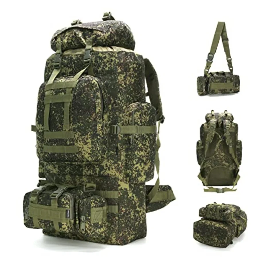 100L Camping Hiking Backpack Molle Rucksack Military Camping Backpacking Daypack
100L Camping Hiking Backpack Molle Rucksack Military Camping Backpacking Daypack