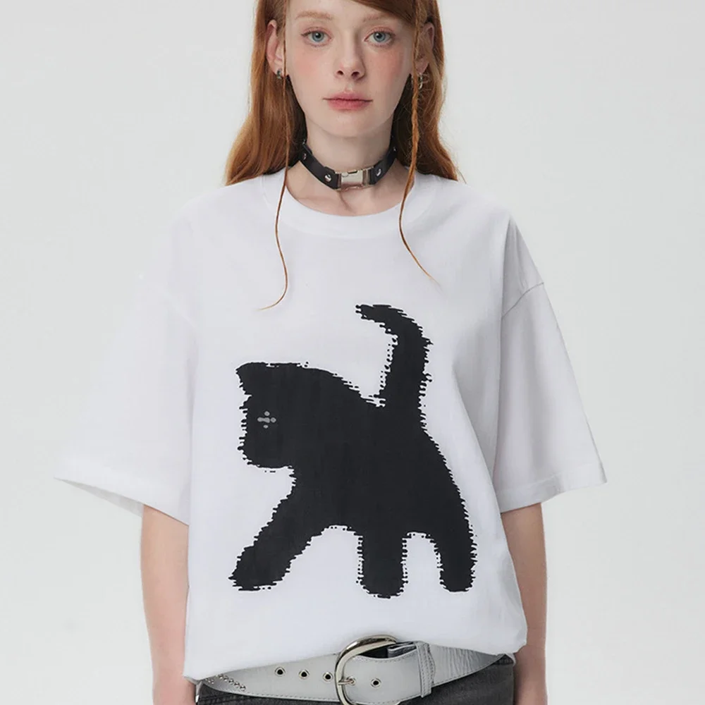 Cute Pet Kitten Puppy Pattern T-shirt Tops Harajuku Y2k Girls Clothes Ladies Streetwear Casual Tee Summer Pullover Women T Shirt
Cute Pet Kitten Puppy Pattern T-shirt Tops Harajuku Y2k Girls Clothes Ladies Streetwear Casual Tee Summer Pullover Women T Shirt