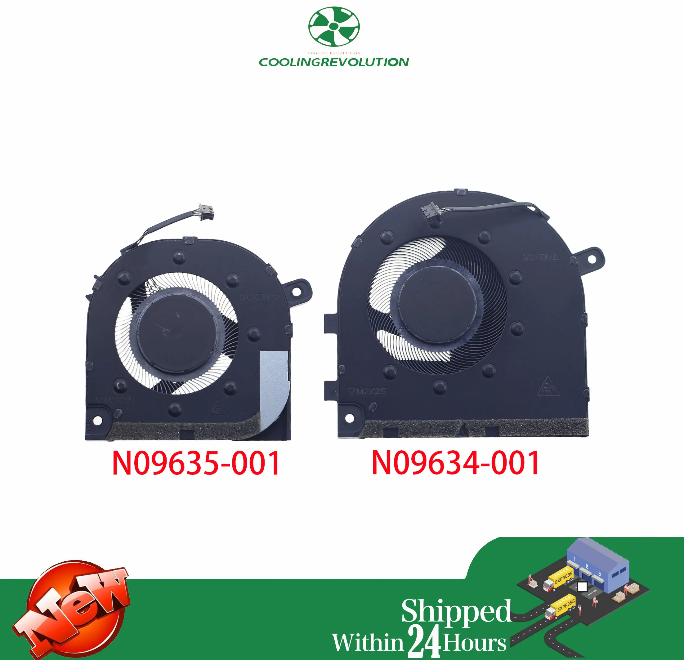 Laptop CPU GPU Cooling Fan EG50060S1-C610-S9A EG50040S1-CT00-S9A for HP Envy X360 15-EY TPN-C157 N09634-001 N09635-001
Laptop CPU GPU Cooling Fan EG50060S1-C610-S9A EG50040S1-CT00-S9A for HP Envy X360 15-EY TPN-C157 N09634-001 N09635-001