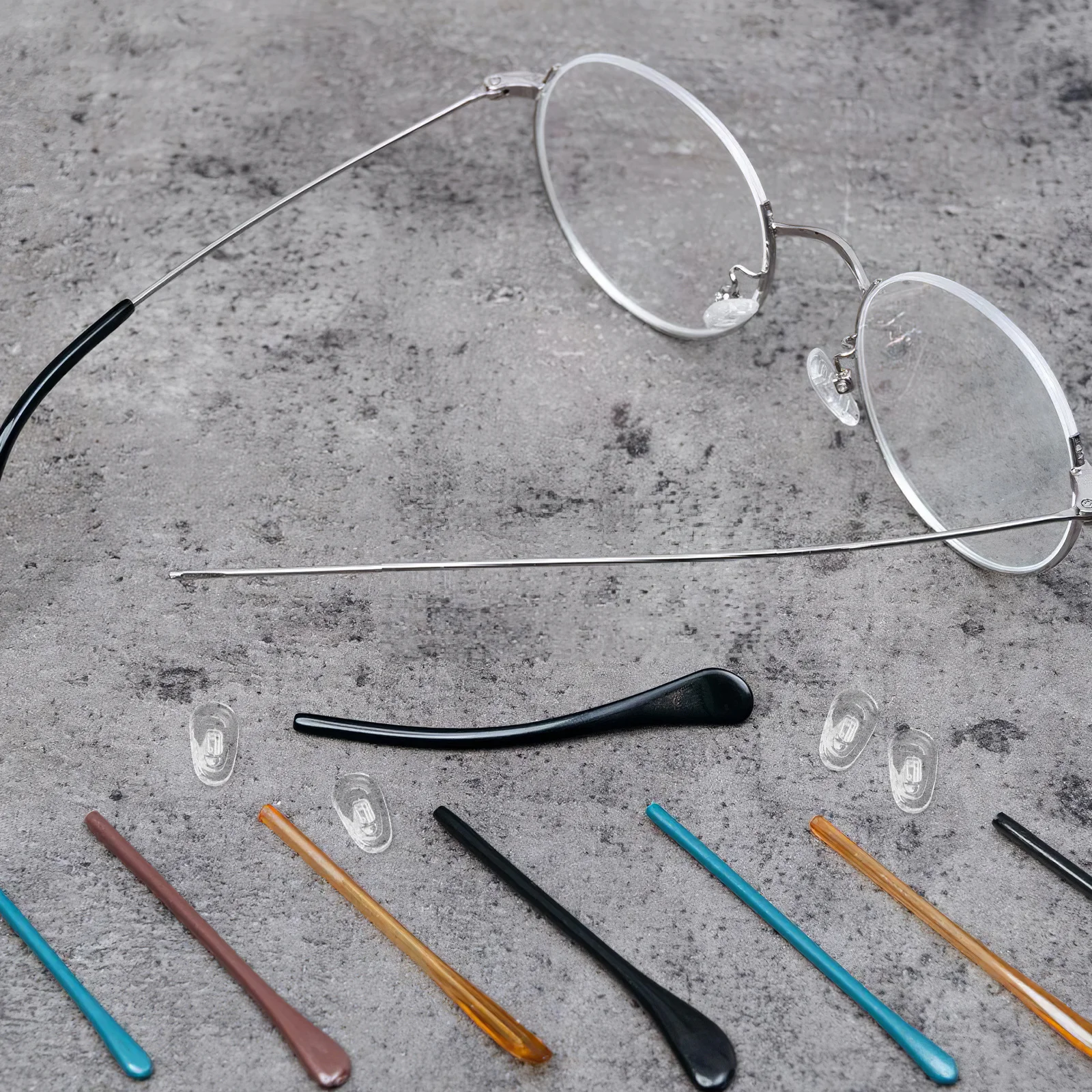 200Pcs Breathable Silicone Eyeglass Nose Pads Push in Cushions for Stable Glasses Support Eyeglasses Sunglasses Nose Pads
200Pcs Breathable Silicone Eyeglass Nose Pads Push in Cushions for Stable Glasses Support Eyeglasses Sunglasses Nose Pads