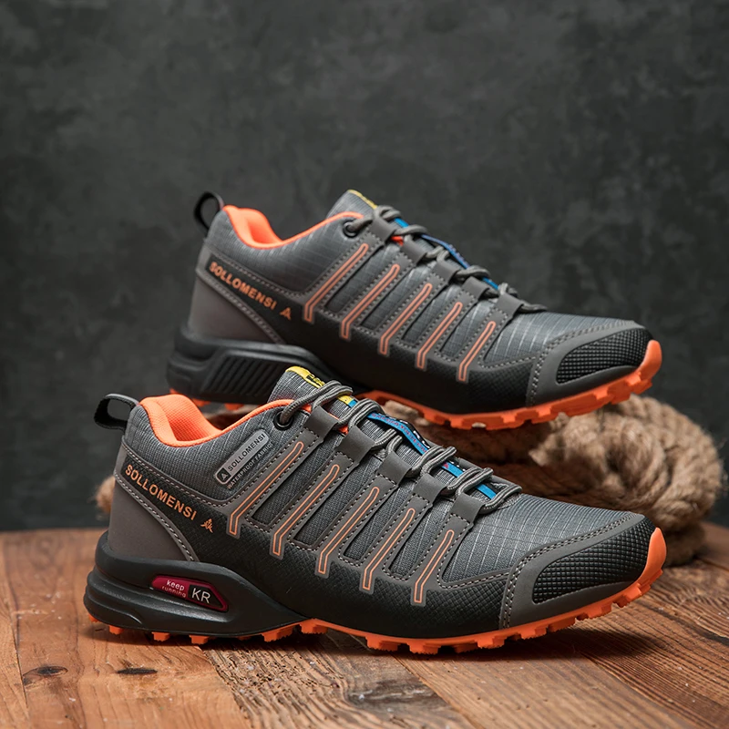 Men's Waterproof Hiking Shoes Outdoor Breathable Travel Walking Shoes Tactical Training Shoes Comfortable Lockless Cycling Shoes
Men's Waterproof Hiking Shoes Outdoor Breathable Travel Walking Shoes Tactical Training Shoes Comfortable Lockless Cycling Shoes