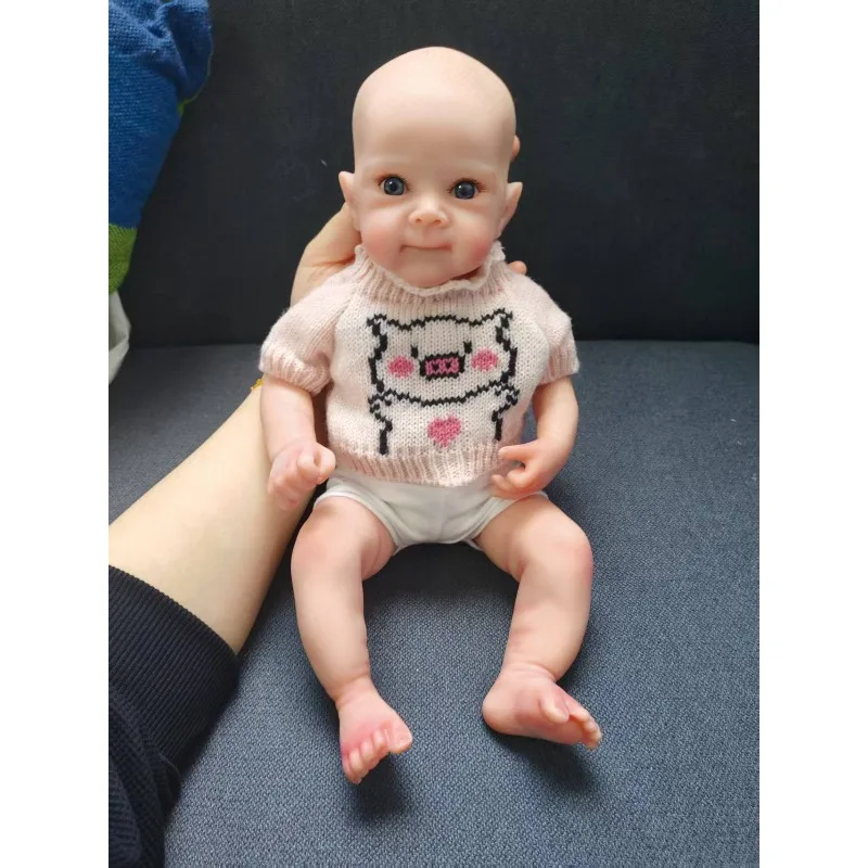 12inch 30cm Full Solid Silicone Flexible Elastic Super Soft Cute Small Size Squish Silicone Girl Doll Bettie
12inch 30cm Full Solid Silicone Flexible Elastic Super Soft Cute Small Size Squish Silicone Girl Doll Bettie