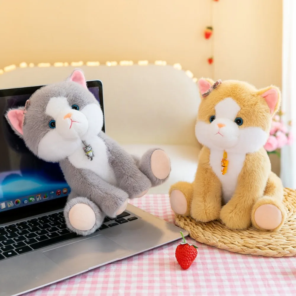 Decoration With Bowknot Cat Plush Doll Pendant Cute Cat Plush Toy Cartoon Soft Cat Stuffed Toy Christmas Gift
Decoration With Bowknot Cat Plush Doll Pendant Cute Cat Plush Toy Cartoon Soft Cat Stuffed Toy Christmas Gift