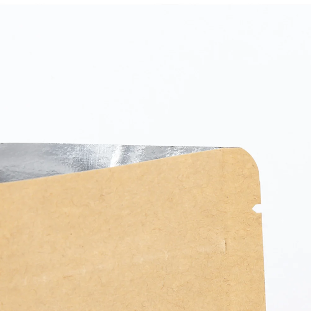 50Pcs Waterproof Self Sealing Bag Kraft Paper and Aluminum Foil Liner 8x11cm Perfect for Storing Nuts Oats Coffee Beans
50Pcs Waterproof Self Sealing Bag Kraft Paper and Aluminum Foil Liner 8x11cm Perfect for Storing Nuts Oats Coffee Beans