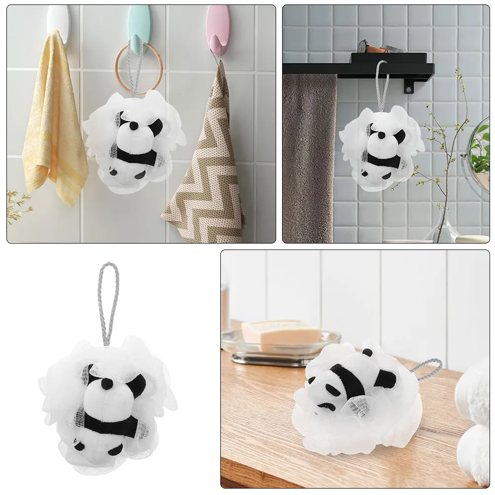 2pcs Cute Panda Bath Loofah For Kids Soft Mesh Pouf Bath Sponge Exfoliating Shower Scrubber For Babies Toddlers Gentle Face Body
2pcs Cute Panda Bath Loofah For Kids Soft Mesh Pouf Bath Sponge Exfoliating Shower Scrubber For Babies Toddlers Gentle Face Body