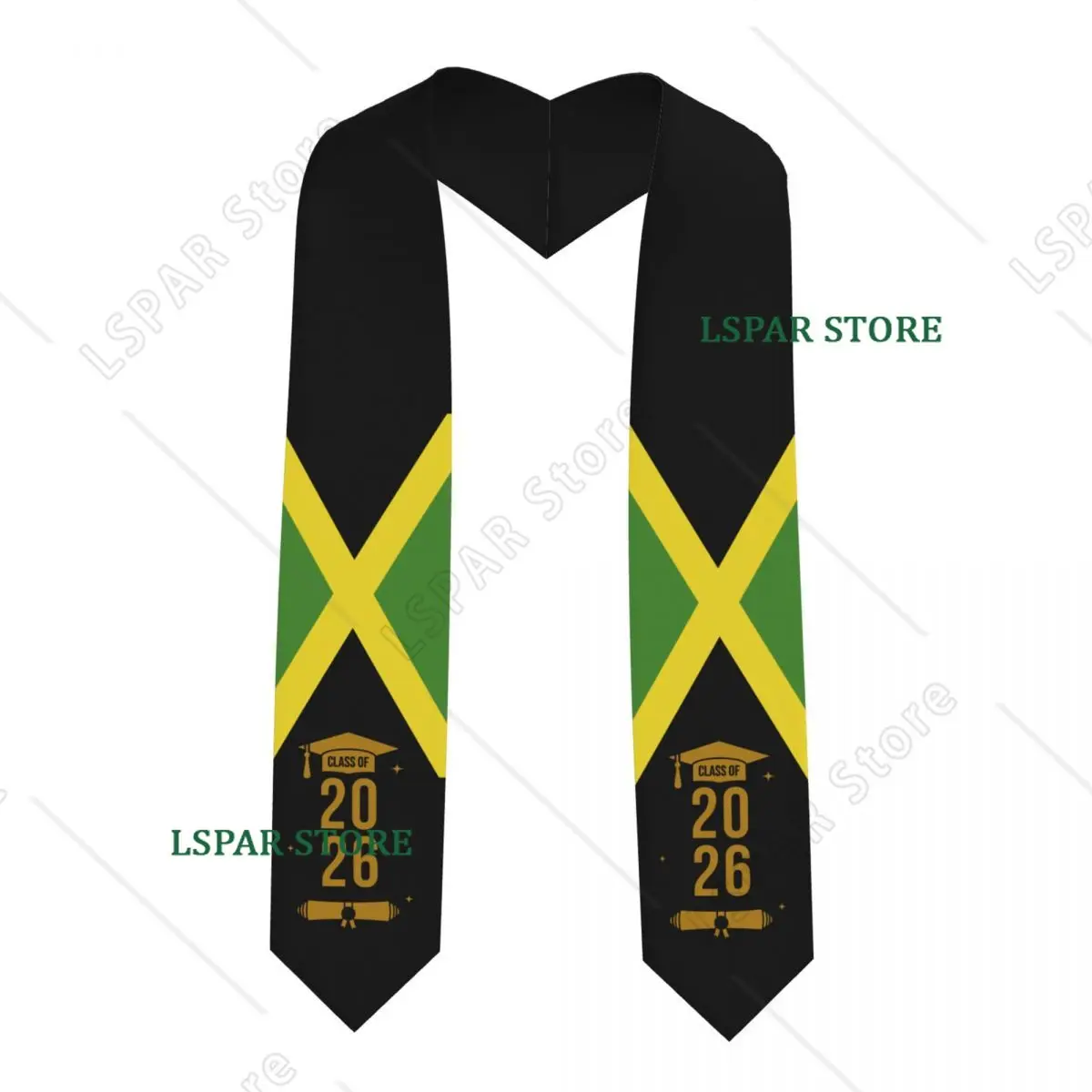 Class Of 2026 Jamaica Flag Graduation Stole Sash Scarf For International Students Proud 183CM Long
Class Of 2026 Jamaica Flag Graduation Stole Sash Scarf For International Students Proud 183CM Long