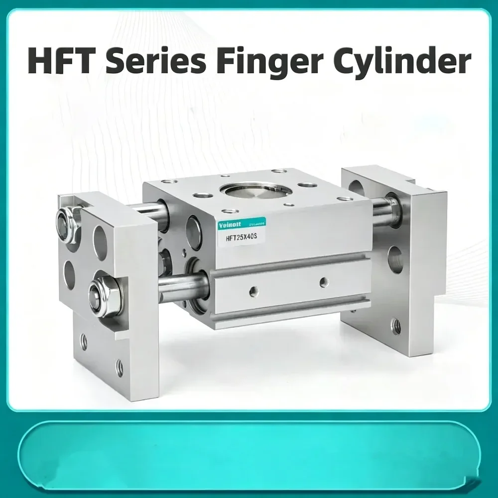 HFT Series Pneumatic Wide Air Clamping Finger Cylinder High Frequency Air Clamping Cylinder HFT-10 16 20 25 32-20/30/40/60/80
HFT Series Pneumatic Wide Air Clamping Finger Cylinder High Frequency Air Clamping Cylinder HFT-10 16 20 25 32-20/30/40/60/80