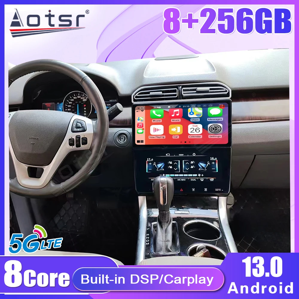 10.33/9 inch For Ford Mondeo Upper and lower screens Blue Car Stereo Radio GPS Android 13.0 Multimedia Carplay Intelligent
10.33/9 inch For Ford Mondeo Upper and lower screens Blue Car Stereo Radio GPS Android 13.0 Multimedia Carplay Intelligent