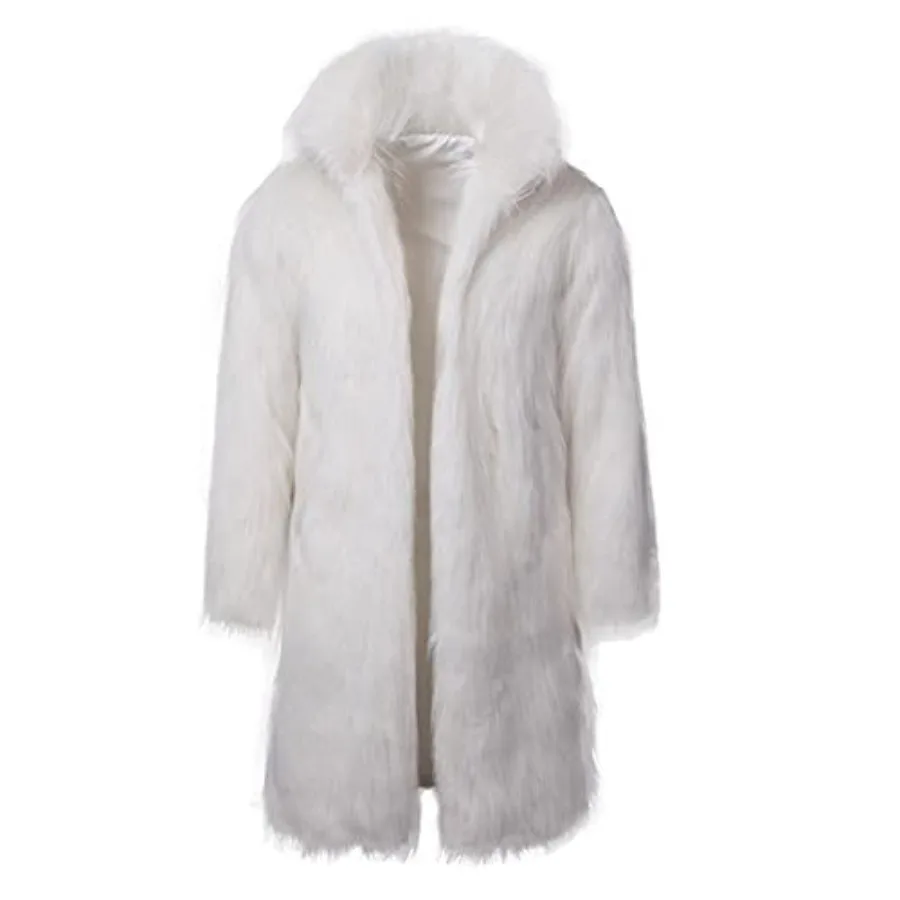 Colf Men's Fluffy Long Sleeve Faux Fur Coat Jacket Lapel Outwear Winter Parka Overcoat
Colf Men's Fluffy Long Sleeve Faux Fur Coat Jacket Lapel Outwear Winter Parka Overcoat