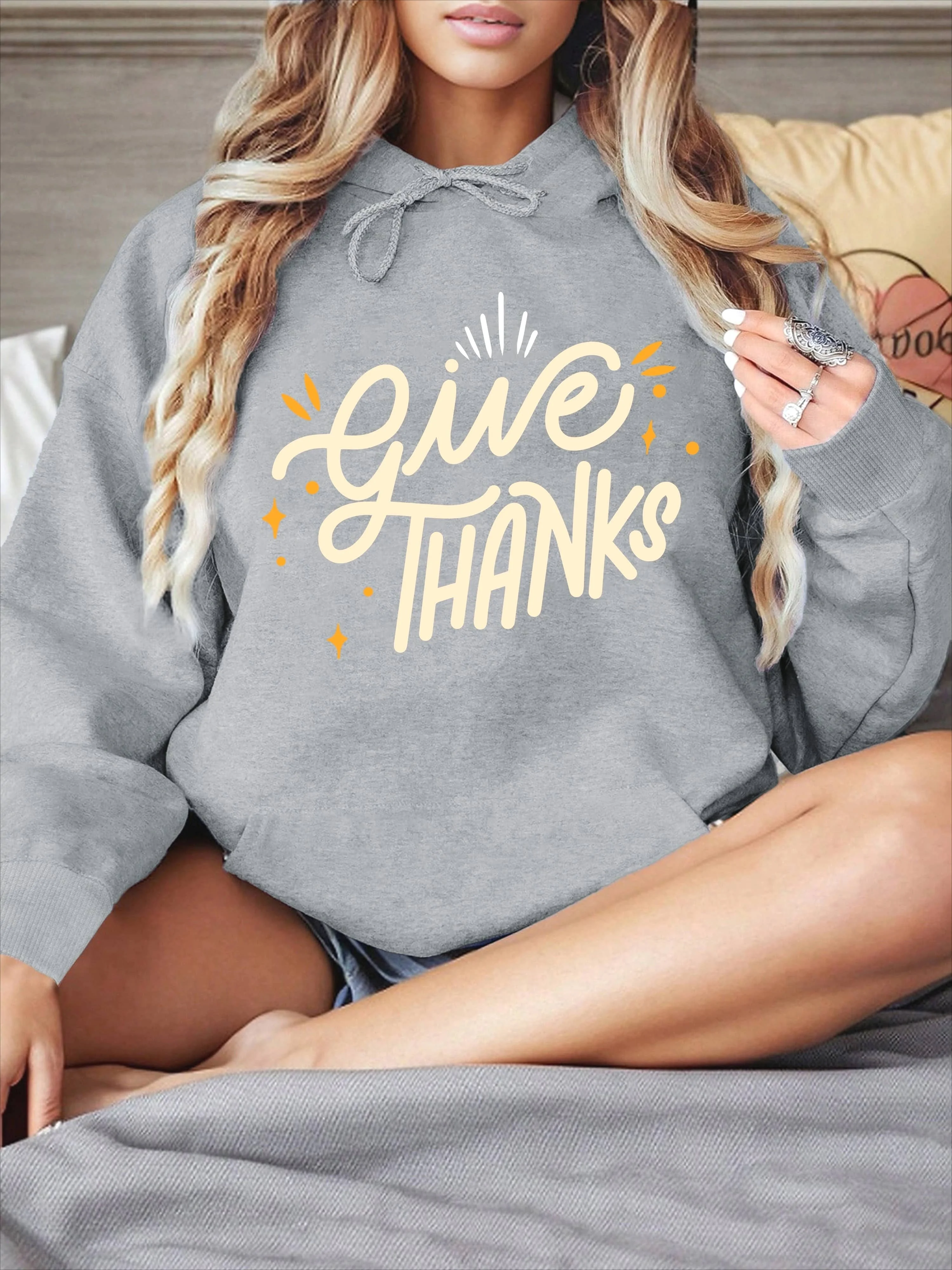 2025 Autumn Winter Thanksgiving Letter Printed Women Hoodie Round Neck Long Sleeve Casual Women's Sweatshirt Clothing
2025 Autumn Winter Thanksgiving Letter Printed Women Hoodie Round Neck Long Sleeve Casual Women's Sweatshirt Clothing