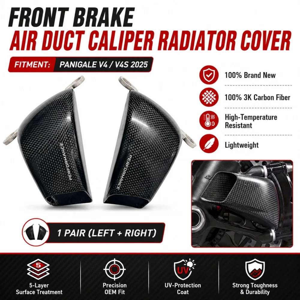 For DUCATI Panigale V4 V4S 2025 Carbon Fiber Heel Guards Heel Plate Foot Pedal Protector Fairing Moto Accessories Modified
For DUCATI Panigale V4 V4S 2025 Carbon Fiber Heel Guards Heel Plate Foot Pedal Protector Fairing Moto Accessories Modified
