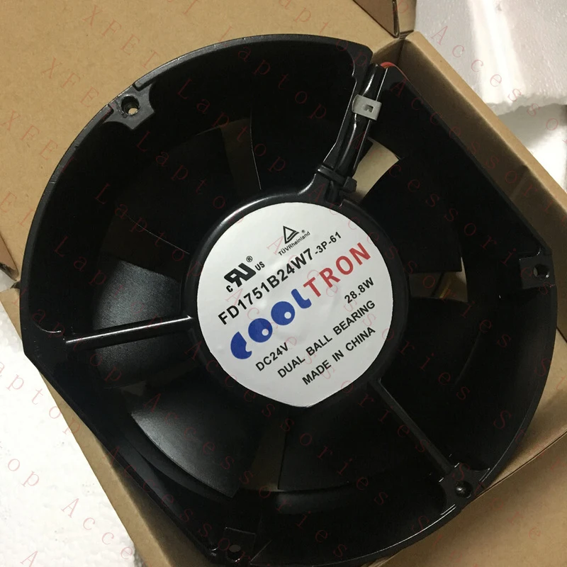 D 1PC FOR COOLTRON cooling fan FD1751B24W7-3P-61 DC24V 28.8W
D 1PC FOR COOLTRON cooling fan FD1751B24W7-3P-61 DC24V 28.8W