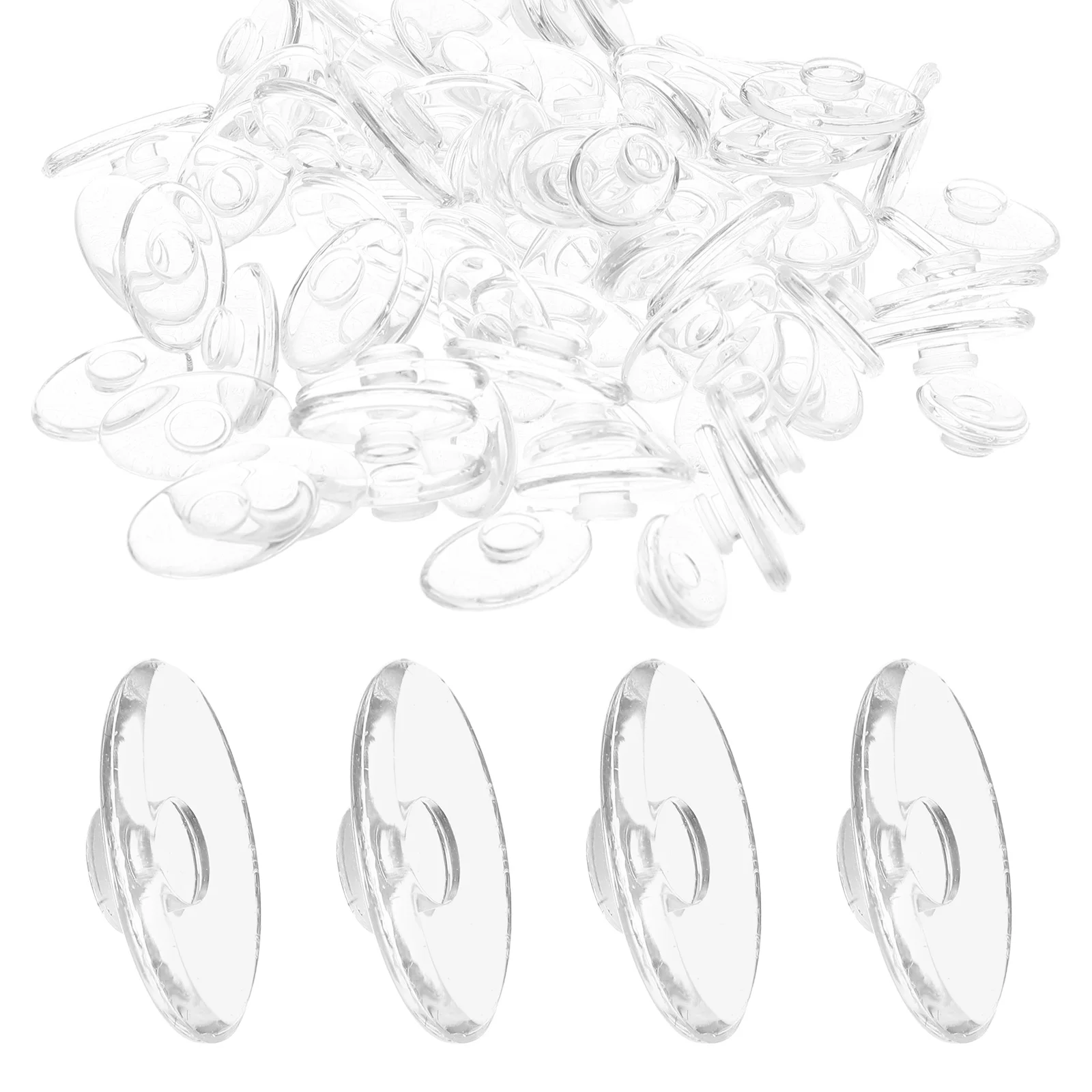80 Pcs Glasses Silicone Nose Pads Replacement Bridge for Eyeglass Soft Silica Gel Sunglasses
80 Pcs Glasses Silicone Nose Pads Replacement Bridge for Eyeglass Soft Silica Gel Sunglasses