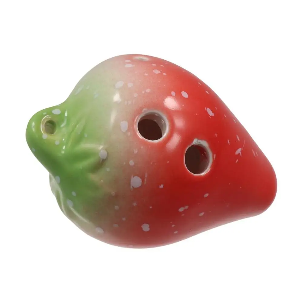 Cute Strawberry Shaped Ocarina Gradient Color C Tone 6 Holes Ceramic Ocarina Creative Portable Kids Musical Instruments Toy
Cute Strawberry Shaped Ocarina Gradient Color C Tone 6 Holes Ceramic Ocarina Creative Portable Kids Musical Instruments Toy