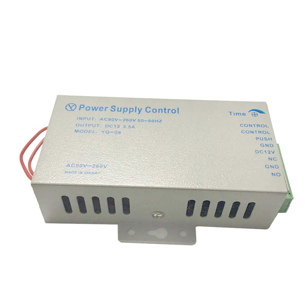 Door Access Control System Switch Power Supply DC 12V 3.5A 5A AC 90~260V for Fingerprint Access Control Machine
Door Access Control System Switch Power Supply DC 12V 3.5A 5A AC 90~260V for Fingerprint Access Control Machine