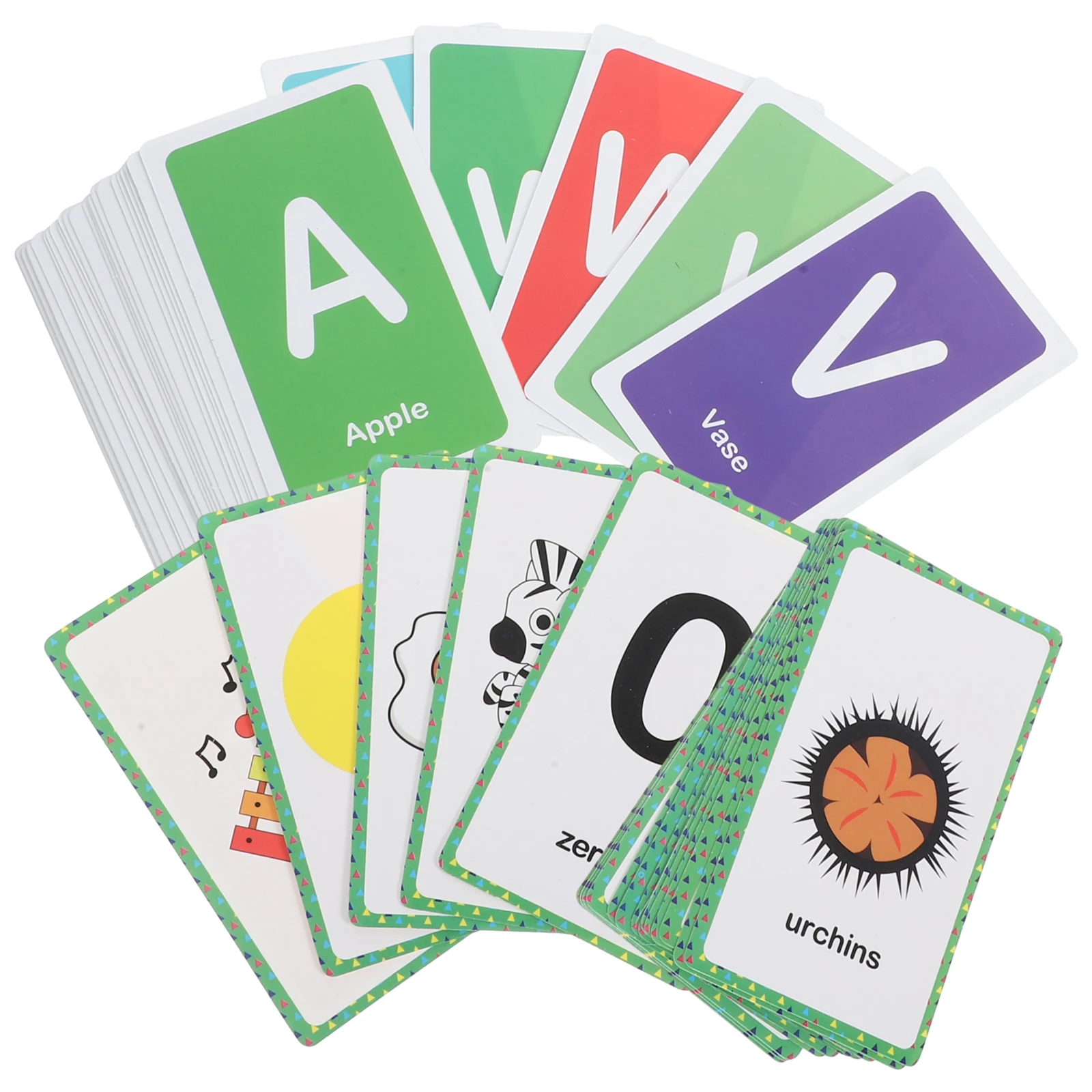 Alphabet Flash Cards 26 Letters Kids Learning English Teaching Tools Toddler Early Education Reusable Cards
Alphabet Flash Cards 26 Letters Kids Learning English Teaching Tools Toddler Early Education Reusable Cards