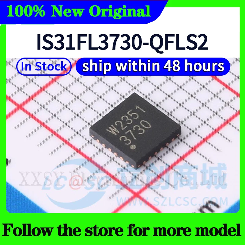 IS31FL3730-QFLS2 High quality New
IS31FL3730-QFLS2 High quality New