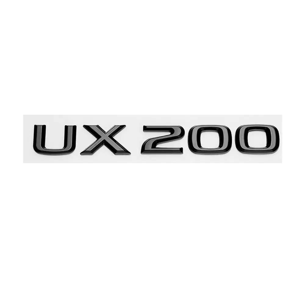 Глянцевый черный для F-Sport UX200 UX 200, буквенный логотип, значок, автомобильная эмблема, замена
Глянцевый черный для F-Sport UX200 UX 200, буквенный логотип, значок, автомобильная эмблема, замена