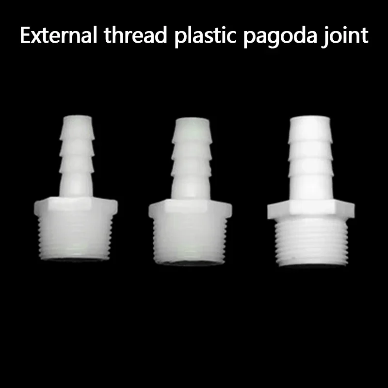 Plastic Pipe Fitting 4mm 6mm 8mm 10mm 12mm 14mm Hose Barb Tail 1/2" 3/4" BSP Male Connector Joint Adapter 1 Pcs
Plastic Pipe Fitting 4mm 6mm 8mm 10mm 12mm 14mm Hose Barb Tail 1/2" 3/4" BSP Male Connector Joint Adapter 1 Pcs