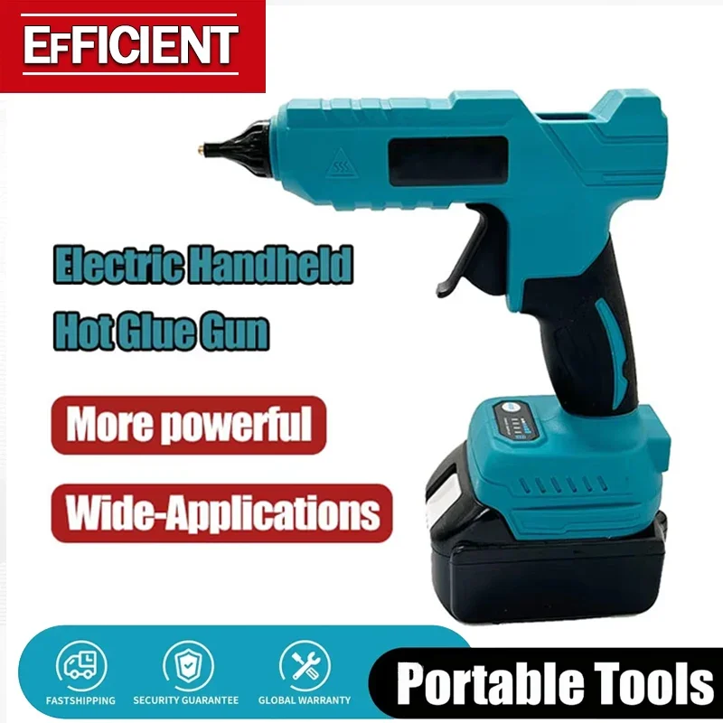 Электрический клеевой пистолет для горячего расплава клея Makita 18V, работающий от литий-ионного аккумулятора, для упаковки и декоративных работ.
Электрический клеевой пистолет для горячего расплава клея Makita 18V, работающий от литий-ионного аккумулятора, для упаковки и декоративных работ.