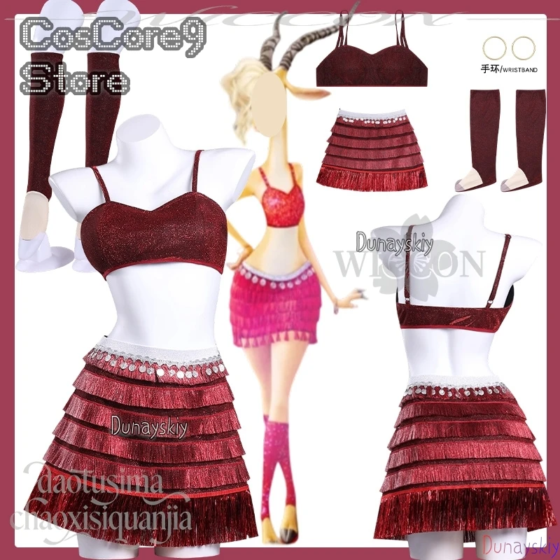 Рождество Хэллоуин Пушистый Cos Аниме Фильм Животное 2 Косплей Kereen 코스프레 의상 Красный Блесток Сексуальное Сценическое Представление Латинских Танцев 코스프레 의상
Рождество Хэллоуин Пушистый Cos Аниме Фильм Животное 2 Косплей Kereen 코스프레 의상 Красный Блесток Сексуальное Сценическое Представление Латинских Танцев 코스프레 의상