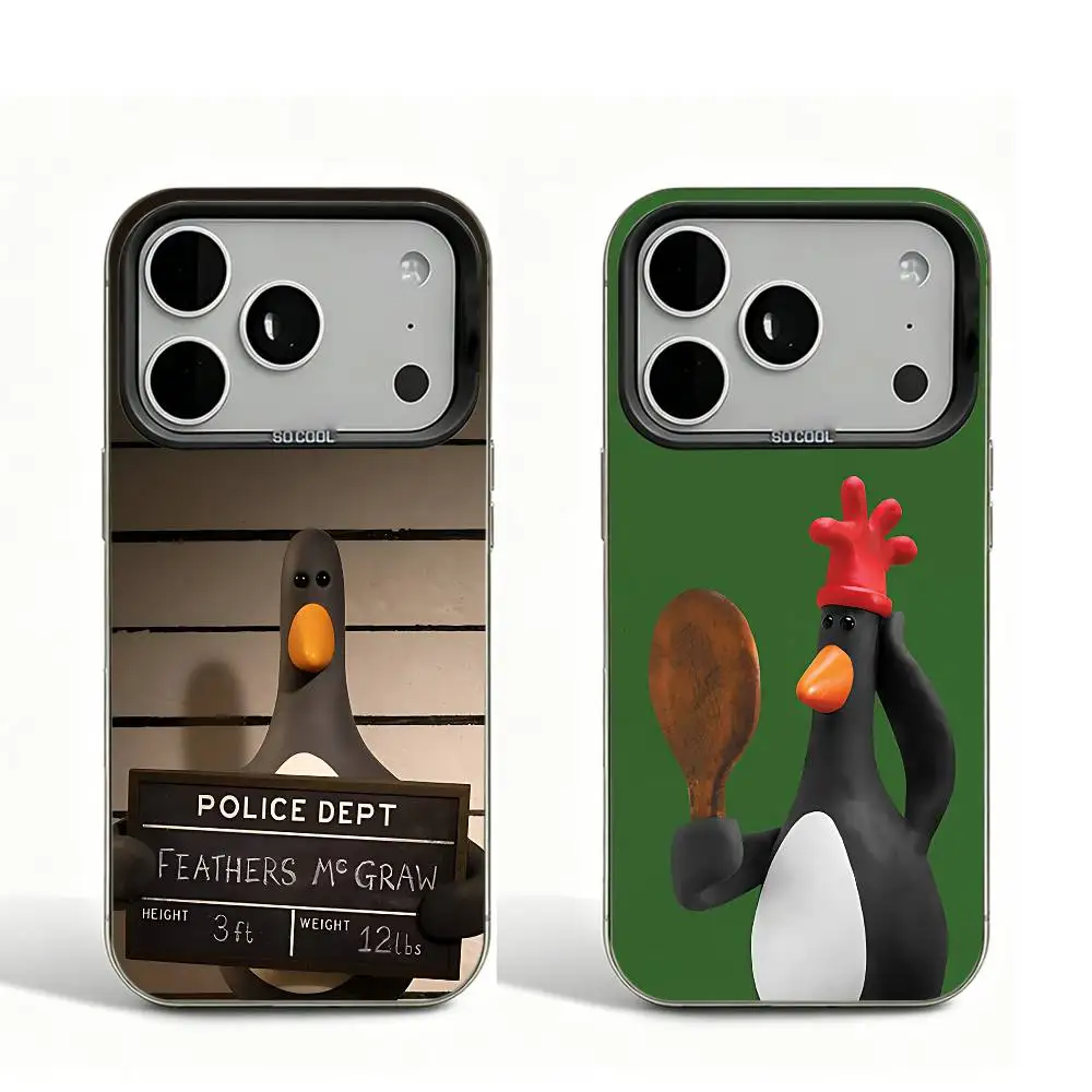 W-Wallace and G-Gromit Penguin Black Matte Case For iPhone 16 15 17 14 11 12 13 Pro Max So Cool Lens Bumper Printed Cover
W-Wallace and G-Gromit Penguin Black Matte Case For iPhone 16 15 17 14 11 12 13 Pro Max So Cool Lens Bumper Printed Cover