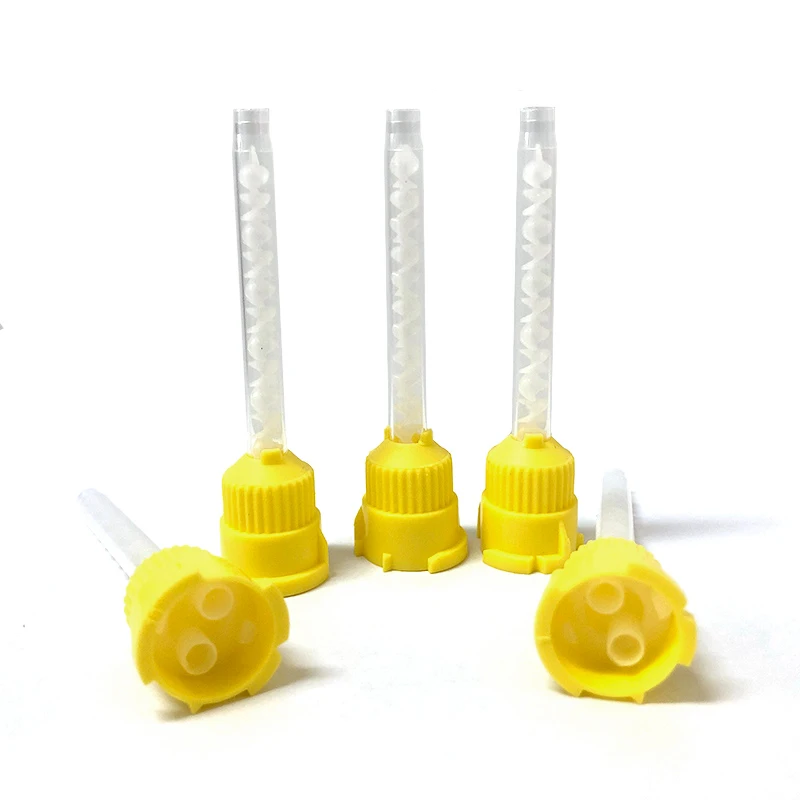 50/100PCS Dental Materials Mixing Tips Silicone Rubber Gun Conveying Mixing Head Disposable Impression Nozzles Mixing Tube
50/100PCS Dental Materials Mixing Tips Silicone Rubber Gun Conveying Mixing Head Disposable Impression Nozzles Mixing Tube