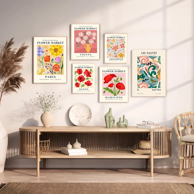 Colourful Flower Market Print Wall Art Flower Tree Beauty Canvas Painting Colourful Hallway Living Room Poster Home Decoration
Colourful Flower Market Print Wall Art Flower Tree Beauty Canvas Painting Colourful Hallway Living Room Poster Home Decoration